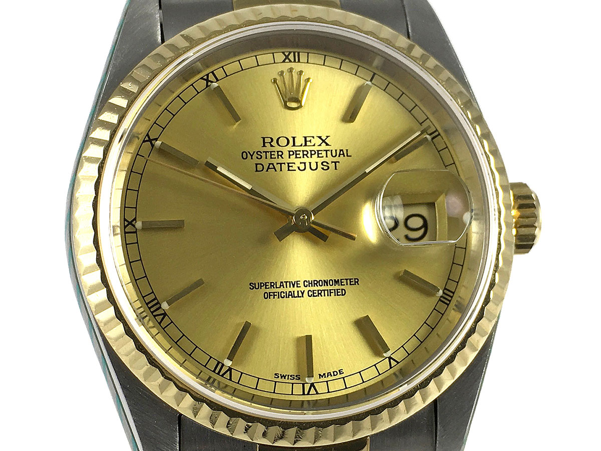 RELOJ Rolex Oyster Perpetual Datejust 16233 - Icone ...