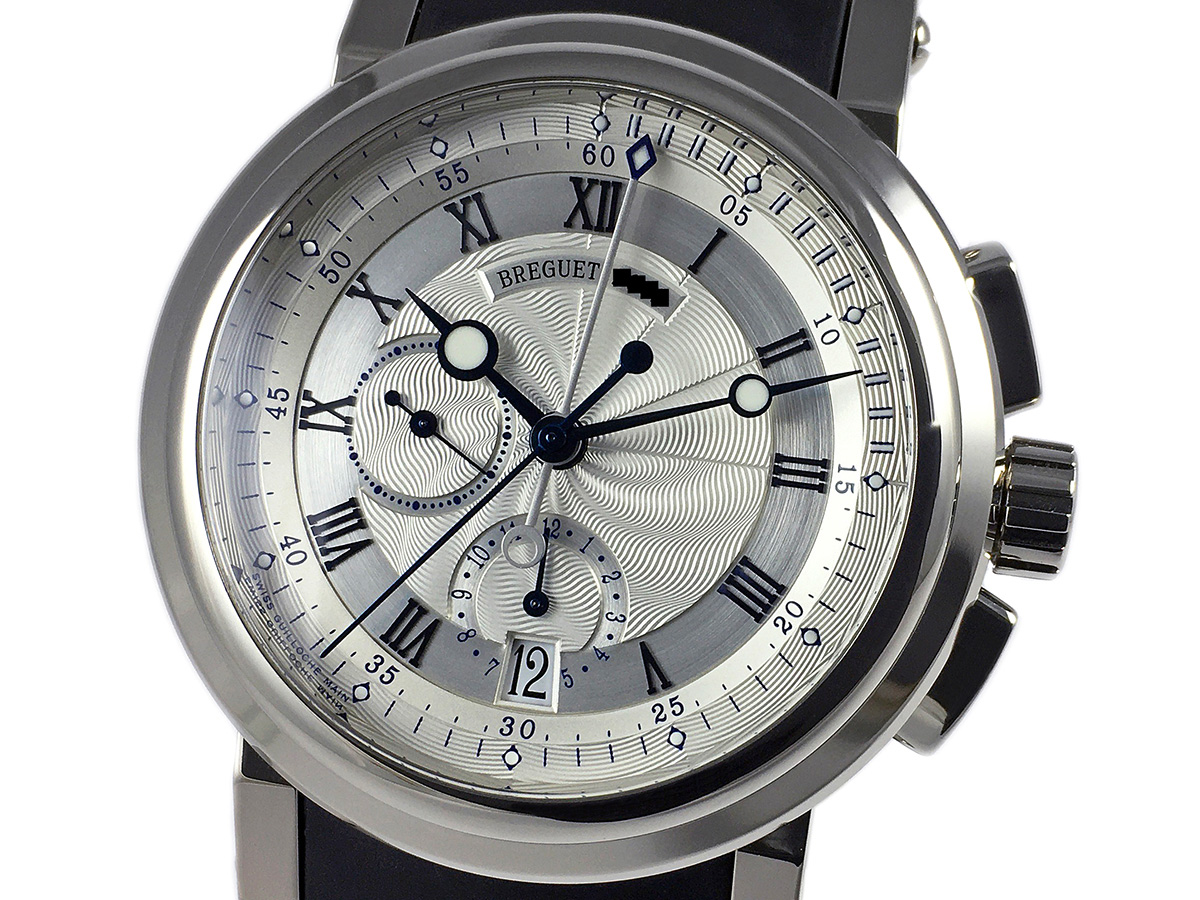 RELOJ Breguet Marine Chrono 5827 White Gold Icone Watches