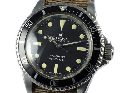 RELOJ Rolex Submariner 5513 "Maxi Dial" mk IV